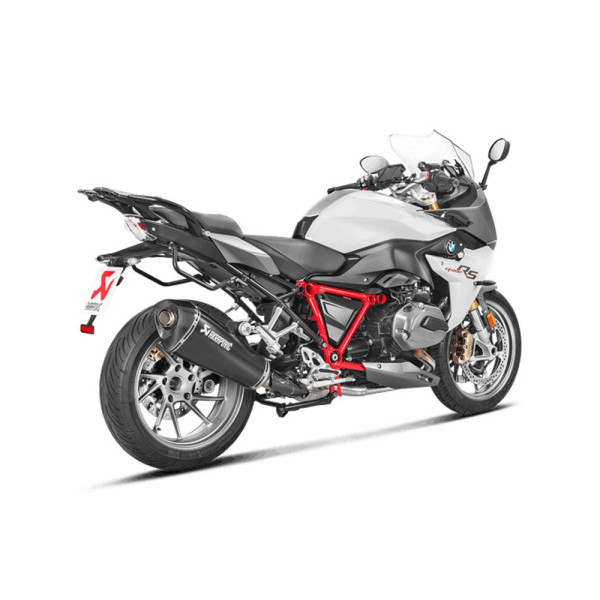Глушник мотоцикловий Akrapović для BMW R 1200 R 15-18 / R 1200 RS 15-18 Slip-On Line, Чорний Титан
