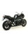 Глушник Arrow BMW K 1300 R 09-16, K 1300 S 12-16 Maxi Race-Tech, Темний алюміній + Вуглецеве волокно