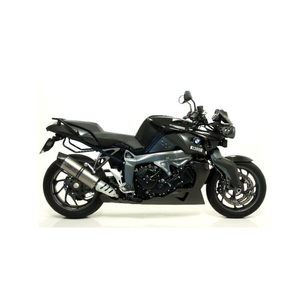 Глушник Arrow BMW K 1300 R 09-16, K 1300 S 12-16 Maxi Race-Tech, Титан + Вуглецеве волокно