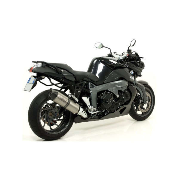 Глушник Arrow BMW K 1300 R 09-16, K 1300 S 12-16 Maxi Race-Tech, Титан + Вуглецеве волокно