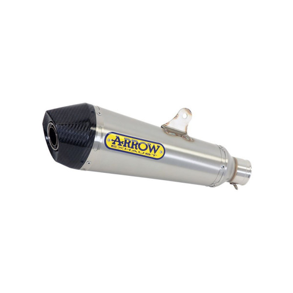 Глушник Arrow BMW R Nine T 14-19, BMW R Nine T Scrambler 16-19 X-Kone, Nichrome + carbon