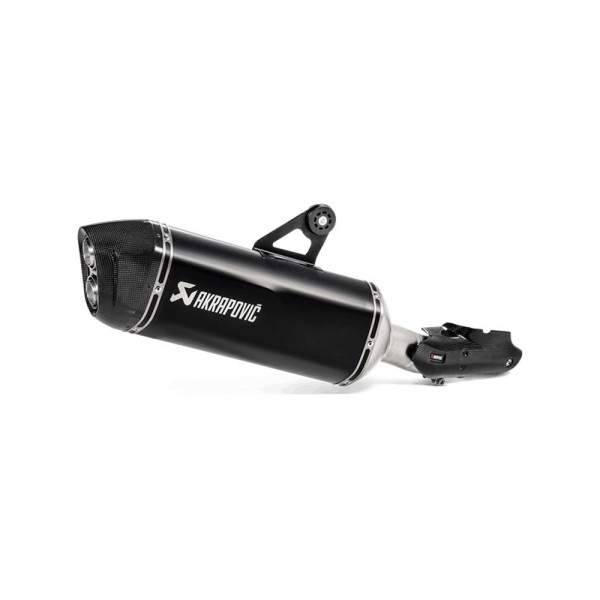 Глушник мотоцикловий Akrapovič Slip-On Line BMW R 1250 GS / Adventure (19-23) чорний титан