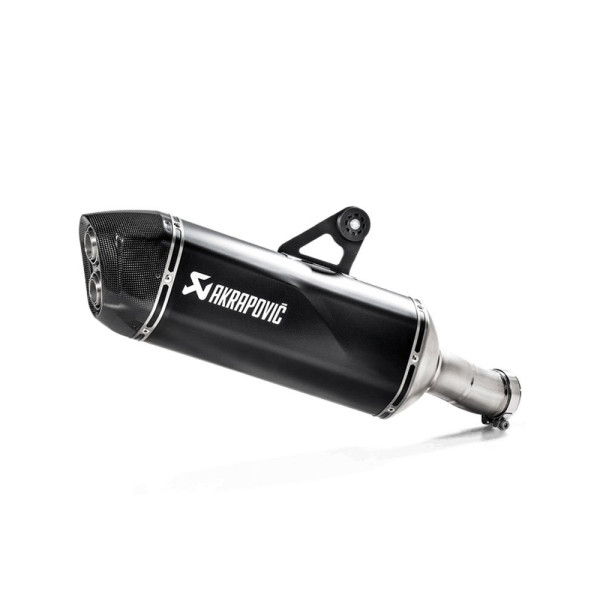 Глушник мотоцикловий Akrapovič Slip-On Line BMW R 1250 GS / Adventure (19-23) чорний титан