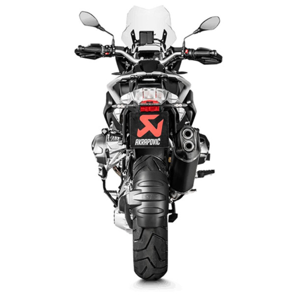 Глушник мотоцикловий Akrapovič Slip-On Line BMW R 1250 GS / Adventure (19-23) чорний титан