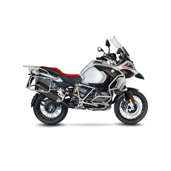 Глушник мотоцикловий LeoVince LV-12 Slip-On, Black Edition до BMW R 1250 GS 19-21