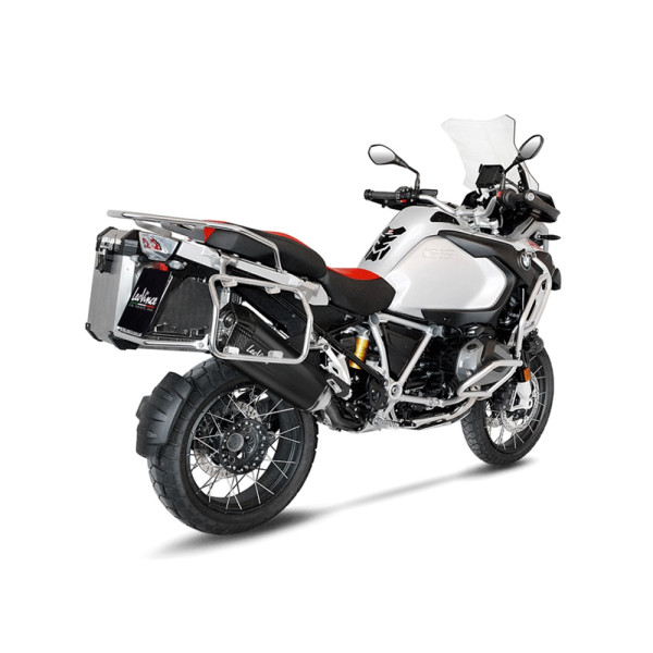 Глушник мотоцикловий LeoVince LV-12 Slip-On, Black Edition до BMW R 1250 GS 19-21