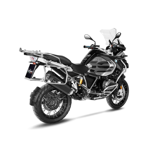Глушник мотоцикловий LeoVince LV-12 Slip-On, Black Edition до BMW R 1250 GS 19-21