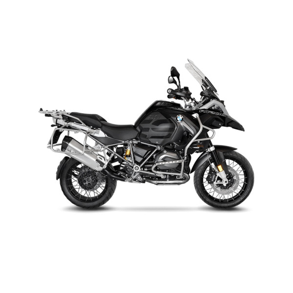 Вихлопна система LeoVince LV-12 Slip-On, Нержавіюча сталь для BMW R 1200 GS 17-18, R 1200 GS Adventure 17-18, R 1250 GS 19-21