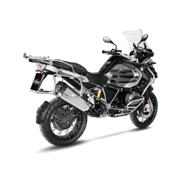 Вихлопна система LeoVince LV-12 Slip-On, Нержавіюча сталь для BMW R 1200 GS 17-18, R 1200 GS Adventure 17-18, R 1250 GS 19-21