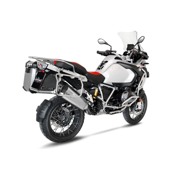 Вихлопна система LeoVince LV-12 Slip-On, Нержавіюча сталь для BMW R 1200 GS 17-18, R 1200 GS Adventure 17-18, R 1250 GS 19-21