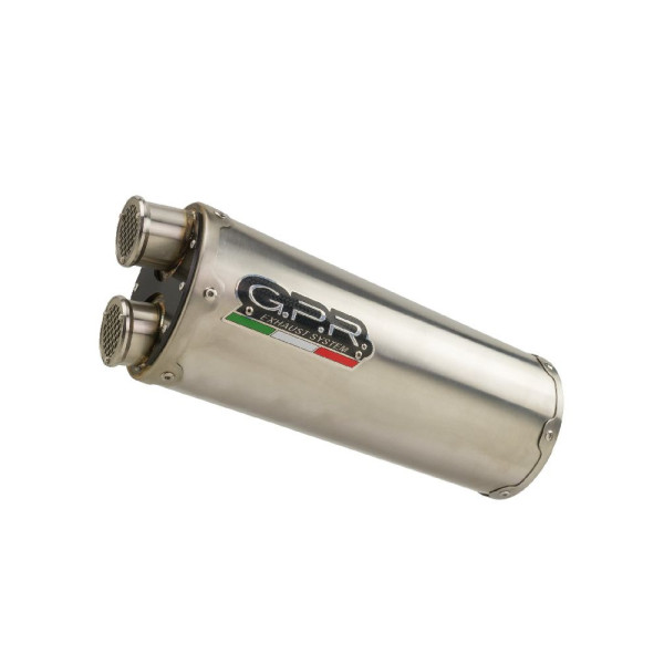 Глушник G.P.R Dual Titanium для CF Moto 800 MT Sport (22-) Titanium