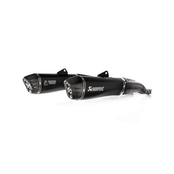 Випускні системи Akrapović BMW K 1600 B / Grand America 17-20 Slip-On Line, Чорний Титан