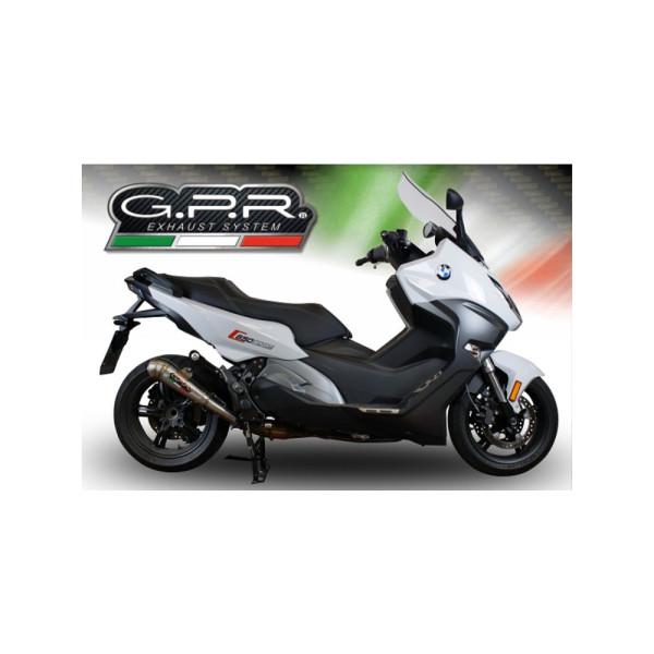 Глушник G.P.R Powercone Evo Slip-On, Нержавіюча сталь - BMW C 650 Sport 16-20