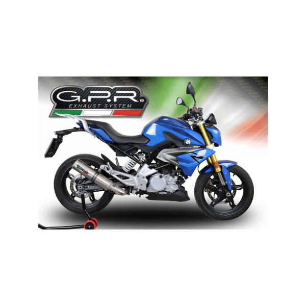 Повний вихлопний комплект G.P.R M3 Inox - BMW G 310 R E4 17-20