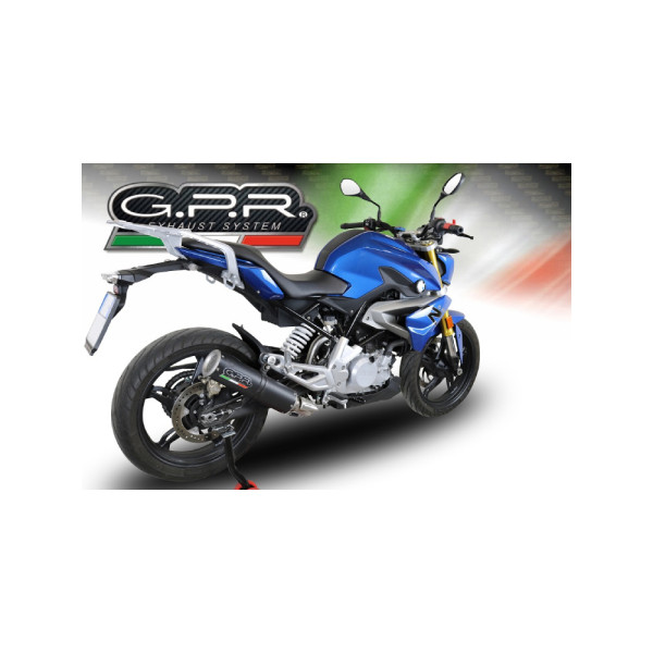 Повний вихлопний комплект G.P.R M3 Black Titanium - BMW G 310 R E4 17-20