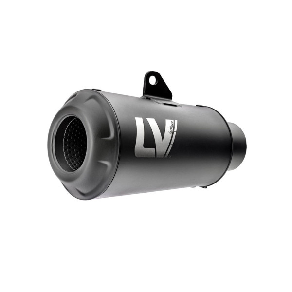 Вихлопна система LeoVince LV-10 Full Black Slip-On, чорна нержавіюча сталь для CF Moto 700 CL-X Heritage / Sport (21-)