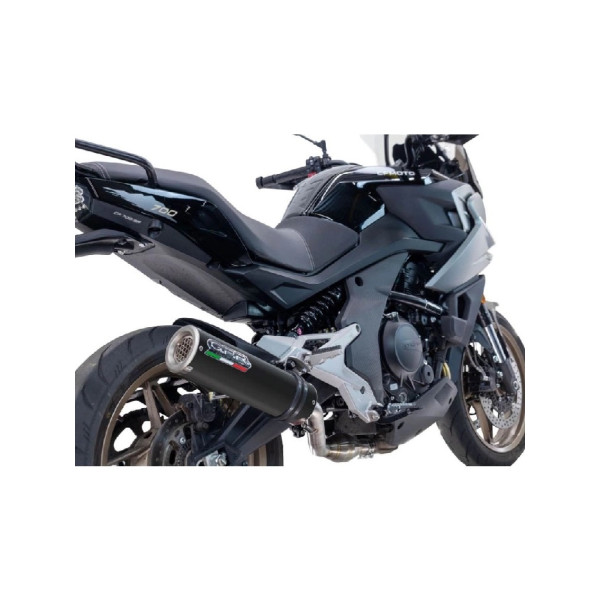 Вихлопна система G.P.R M3 Чорний Титан CF Moto 700 MT (23-24) E5 титанова без гомологації