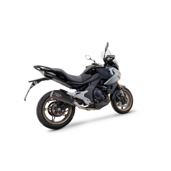 Вихлопна система G.P.R M3 Чорний Титан CF Moto 700 MT (23-24) E5 титанова без гомологації