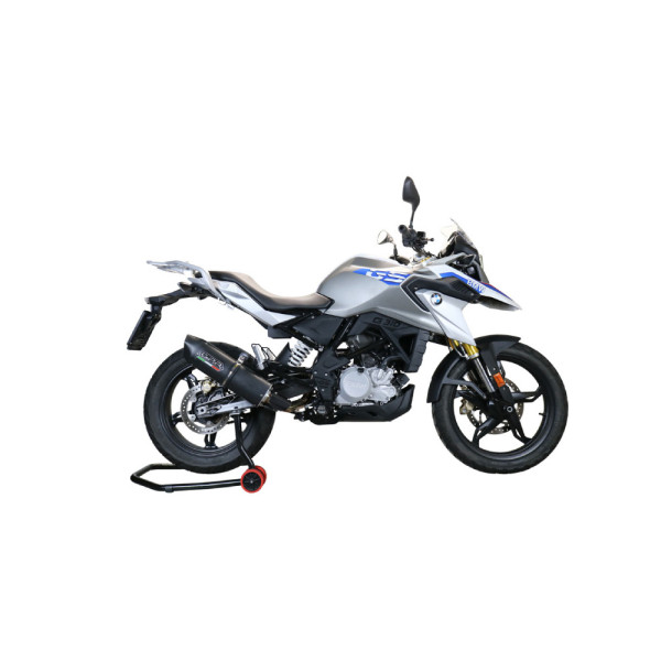 Повний вихлопний комплект G.P.R Furore Evo4 Nero Алюміній, Матовий Чорний - BMW G 310 GS E4 17-20