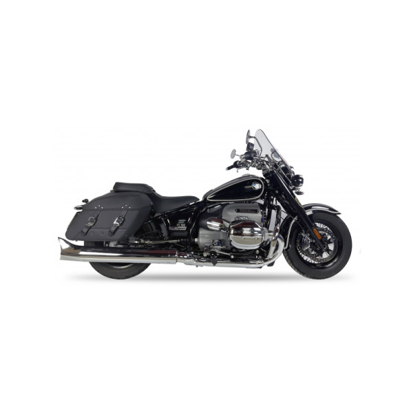 Глушник мотоцикловий IXIL HC2-1C Ironhead Round Chrome BMW R 18 Classic (20-) на ліву сторону