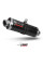 Випускні системи Slip-On Line (Oval) MIVV для Cagiva Raptor 650 (01-07) карбон