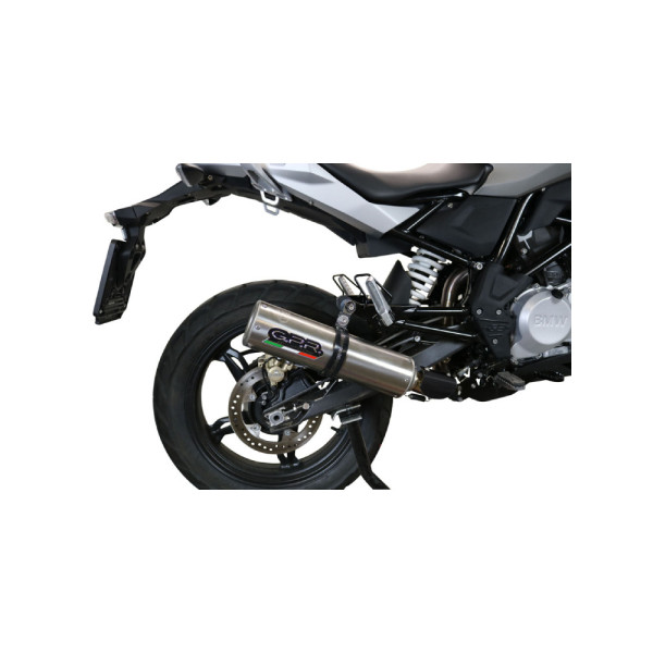 Повний вихлопний систем G.P.R M3 Titanium Natural Titanium - BMW G 310 GS E4 17-20