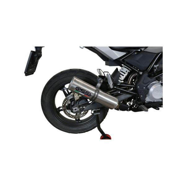Повний вихлопний системи G.P.R M3 Inox - BMW G 310 GS E4 17-20