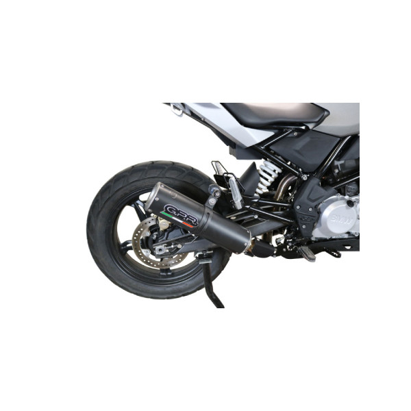 Повний вихлопний комплект G.P.R M3 Black Titanium - BMW G 310 GS E4 17-20