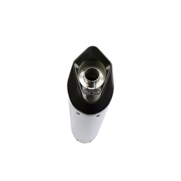 Глушник мотоцикловий G.P.R Furore Nero CF Moto 400 NK (21-23) E5 алюмінієвий без гомологації