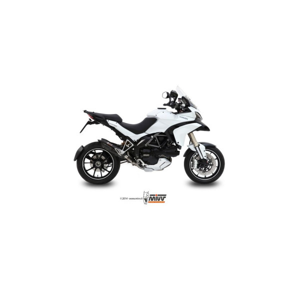 Глушник SLIP-ON LINE (SUONO) MIVV DUCATI MULTISTRADA 1200 10-14