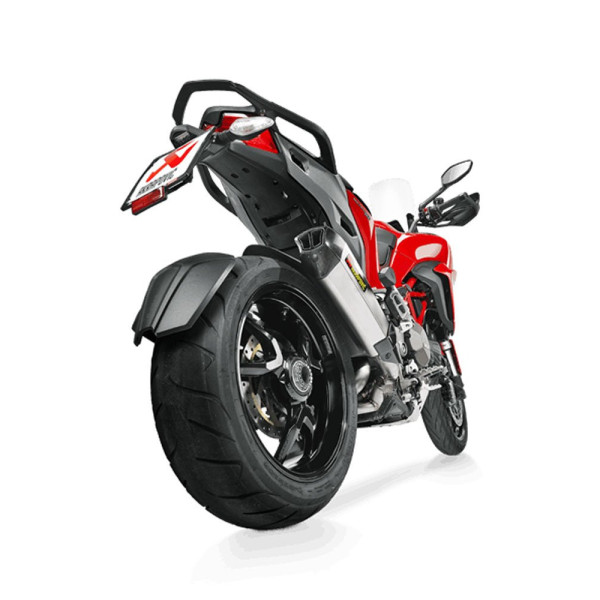 Вихлопна система без глушника Akrapovič Ducati Multistrada 1200/ S (15-17) титан