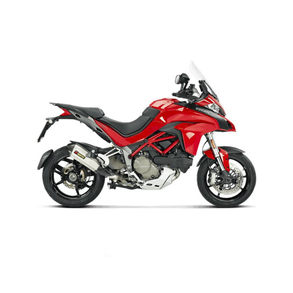 Вихлопна система без глушника Akrapovič Ducati Multistrada 1200/ S (15-17) титан