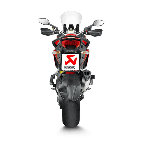 Вихлопна система без глушника Akrapovič Ducati Multistrada 1200/ S (15-17) титан