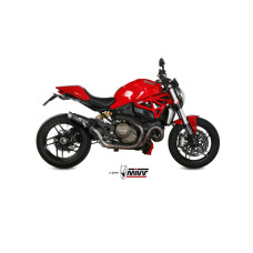 Глушник мотоцикловий Slip-On (GP Pro) MIVV для Ducati Monster 1200 / S (14-16) чорний