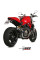 Глушник мотоцикловий Slip-On (GP Pro) MIVV для Ducati Monster 1200 / S (14-16) чорний