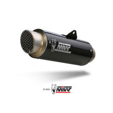 Глушник мотоцикловий Slip-On (GP Pro) MIVV для Ducati Monster 821 (18-20) / 1200 (17-21) карбон
