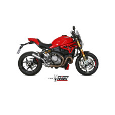 Глушник мотоцикловий Slip-On Line (MK3) MIVV для Ducati Monster 821 (18-20) / 1200 (17-21) карбон