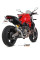 Глушник мотоцикловий Slip-On Line (MK3) MIVV для Ducati Monster 821 (14-17) / 1200 / S (14-16) срібний