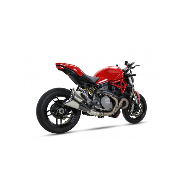 Глушник мотоцикловий X55SP IXIL Double Slashed Cone Xtrem Ducati Monster 1200/ M 821 (17-20)