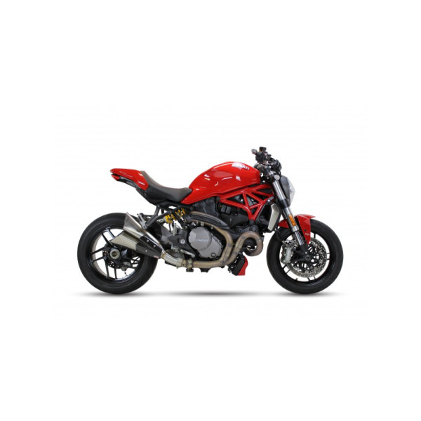 Глушник мотоцикловий X55SP IXIL Double Slashed Cone Xtrem Ducati Monster 1200/ M 821 (17-20)