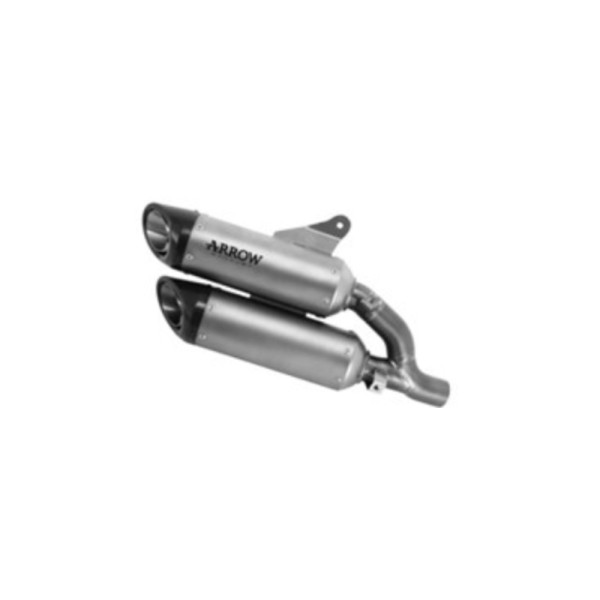 Глушник Arrow Round-Sil Титан- DUCATI MONSTER 937 21-22