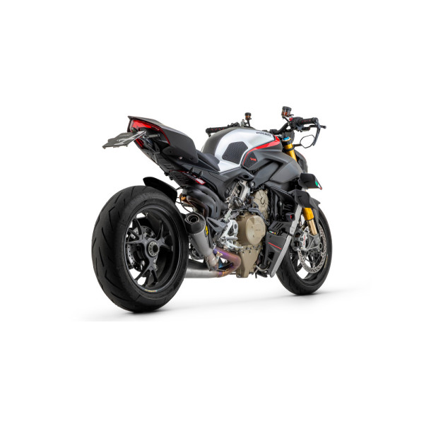 Комплект глушників Arrow Works (правий і лівий) Повний Титан - Ducati Streetfighter V4 20-22