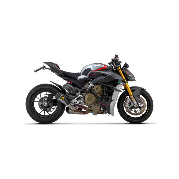 Комплект глушників Arrow Works (правий і лівий) Повний Титан - Ducati Streetfighter V4 20-22