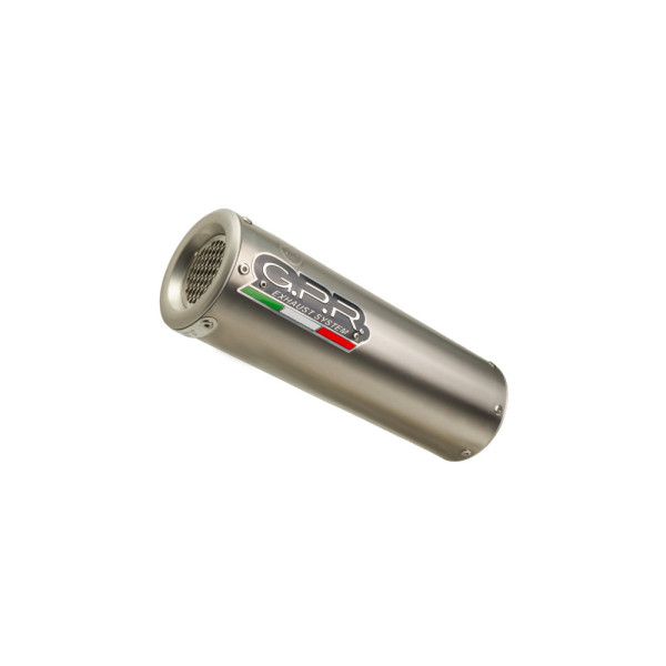 Глушник G.P.R M3 Titanium Natural для Ducati Monster 821 (17-21) Titanium