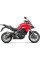 Глушник мотоцикловий Akrapović для Ducati Multistrada 1200 Enduro 17-18, Multistrada 1260 Enduro 19-20, Multistrada 950/S 17-20 Slip-On Line, Titanium