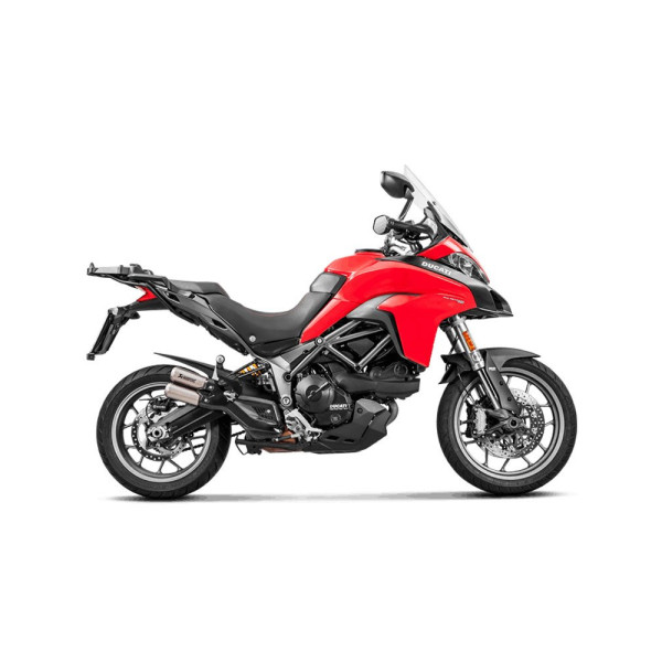 Глушник мотоцикловий Akrapović для Ducati Multistrada 1200 Enduro 17-18, Multistrada 1260 Enduro 19-20, Multistrada 950/S 17-20 Slip-On Line, Titanium