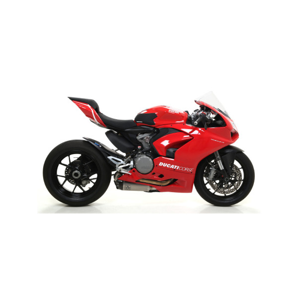 Комплект глушників Arrow Works (правий і лівий) Повний титановий - Ducati Panigale V2 20