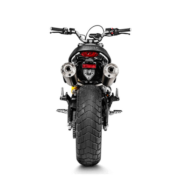 з'єднувальна труба Akrapović для Ducati Scrambler 1100 (18-20) нержавіюча сталь