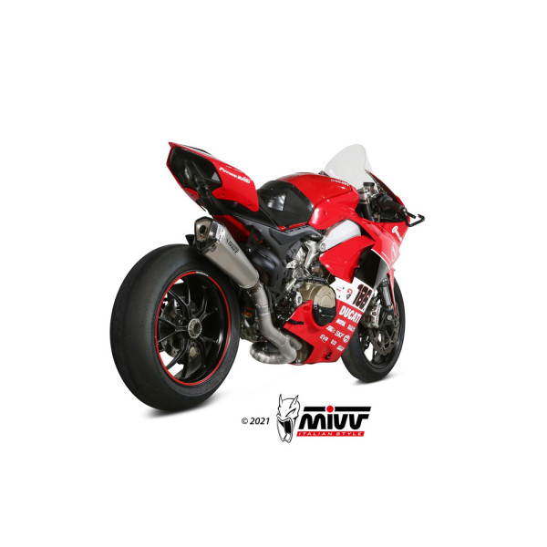 Повний вихлопний комплект (Delta Race) MIVV для Ducati Panigale V4 (18-22) титановий