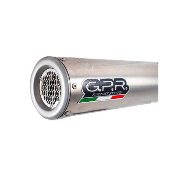 Глушник G.P.R M3 Inox для Ducati Hypermotard 939 (16-19) Нержавіюча сталь